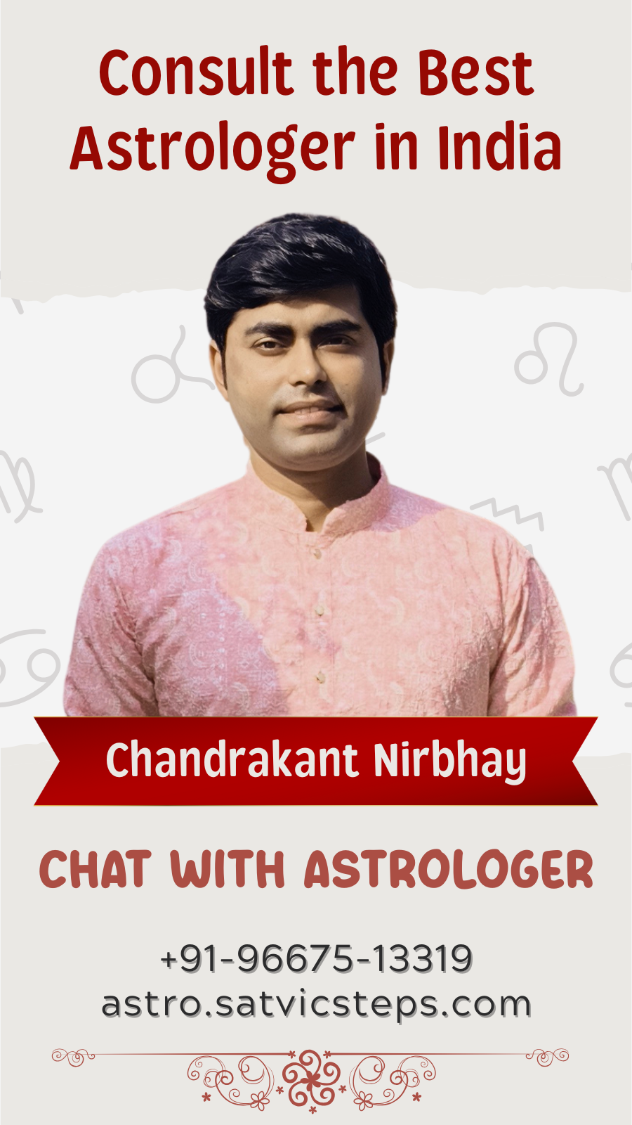 Consult the Best Astrologer in India | Chandrakant Nirbhay